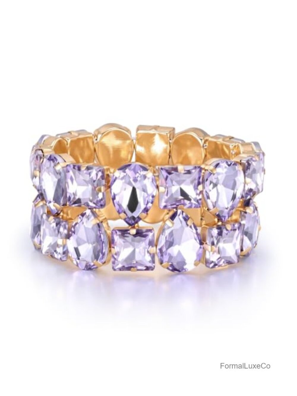 Crystal Stretch Bracelet Bridal Wedding Jewelry Party Prom